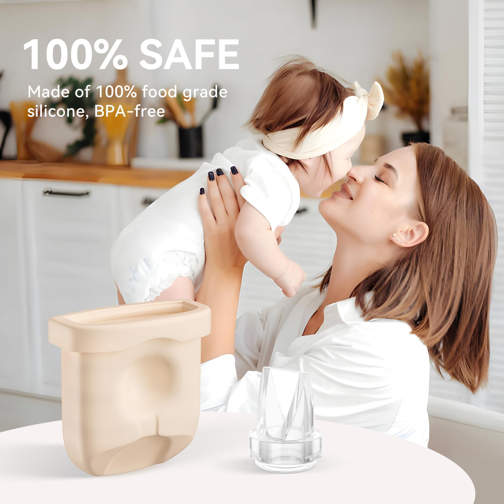 TOVVILD duckbill valve compatibility with Eufy E20 promotes steady milk flow.