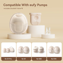 TOVVILD duckbill valve compatibility for Eufy S1 Pro ensures consistent suction.