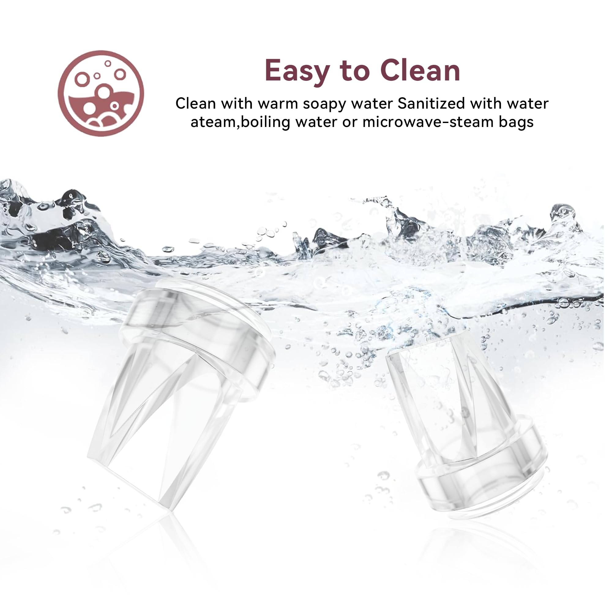 TOVVILD duckbill valve for Lansinoh S32 aids efficient milk collection and quick maintenance