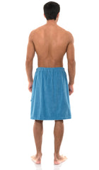 TowelSelections wrap with velour exterior and terry interior for plush absorbency.