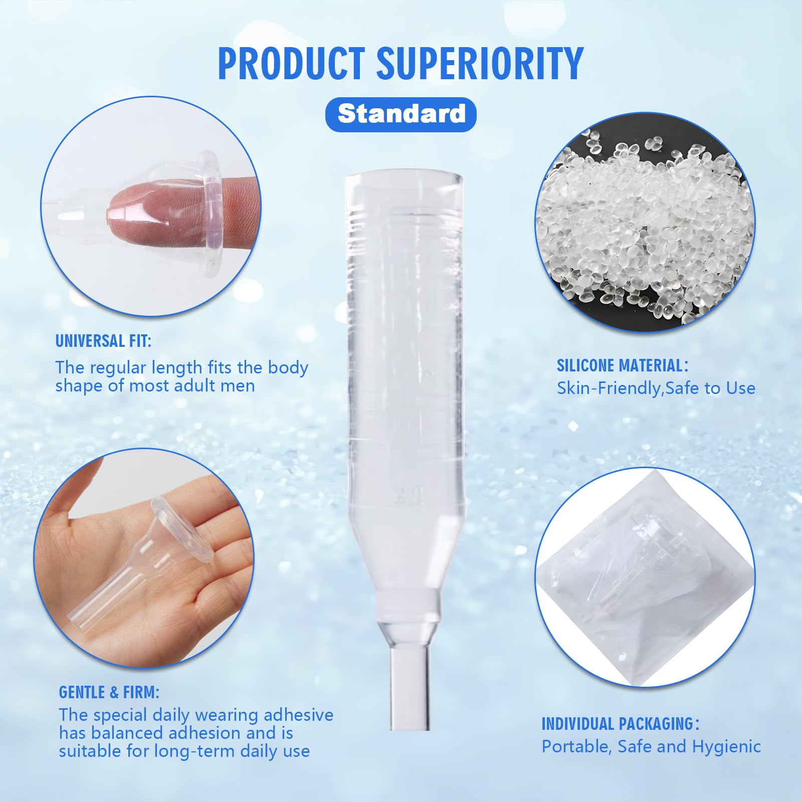 TOYASIX quick drainage port facilitating easy urine management