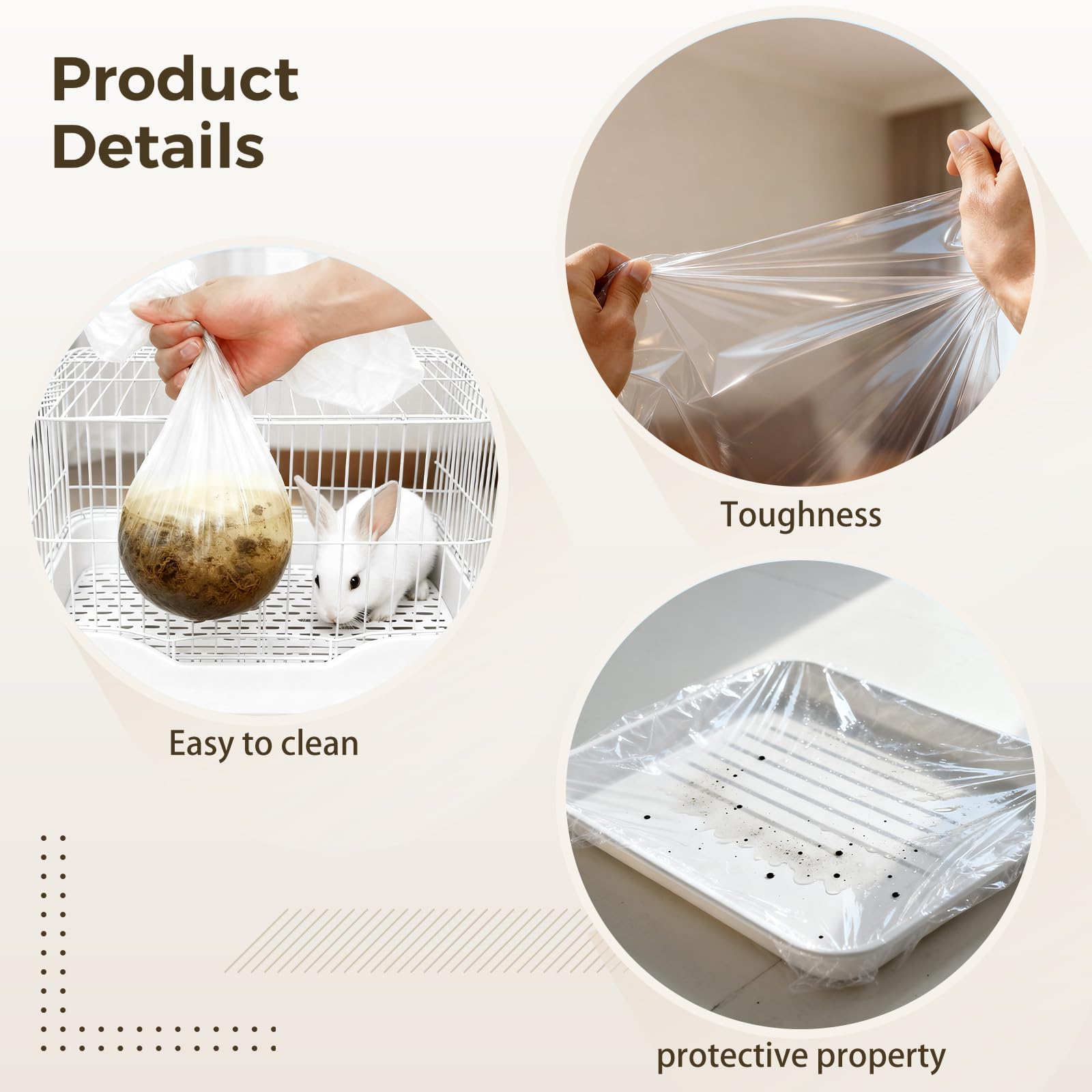 Toyosport leak-proof liners prevent seepage while you swap bedding.