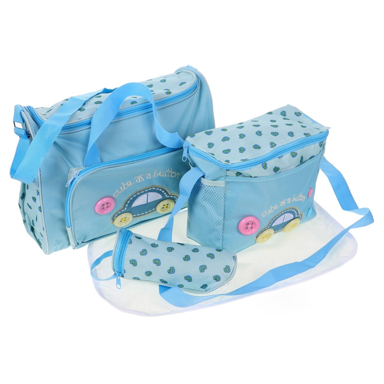 Toyvian all-in-one mummy bag set streamlines travel with organized compartments