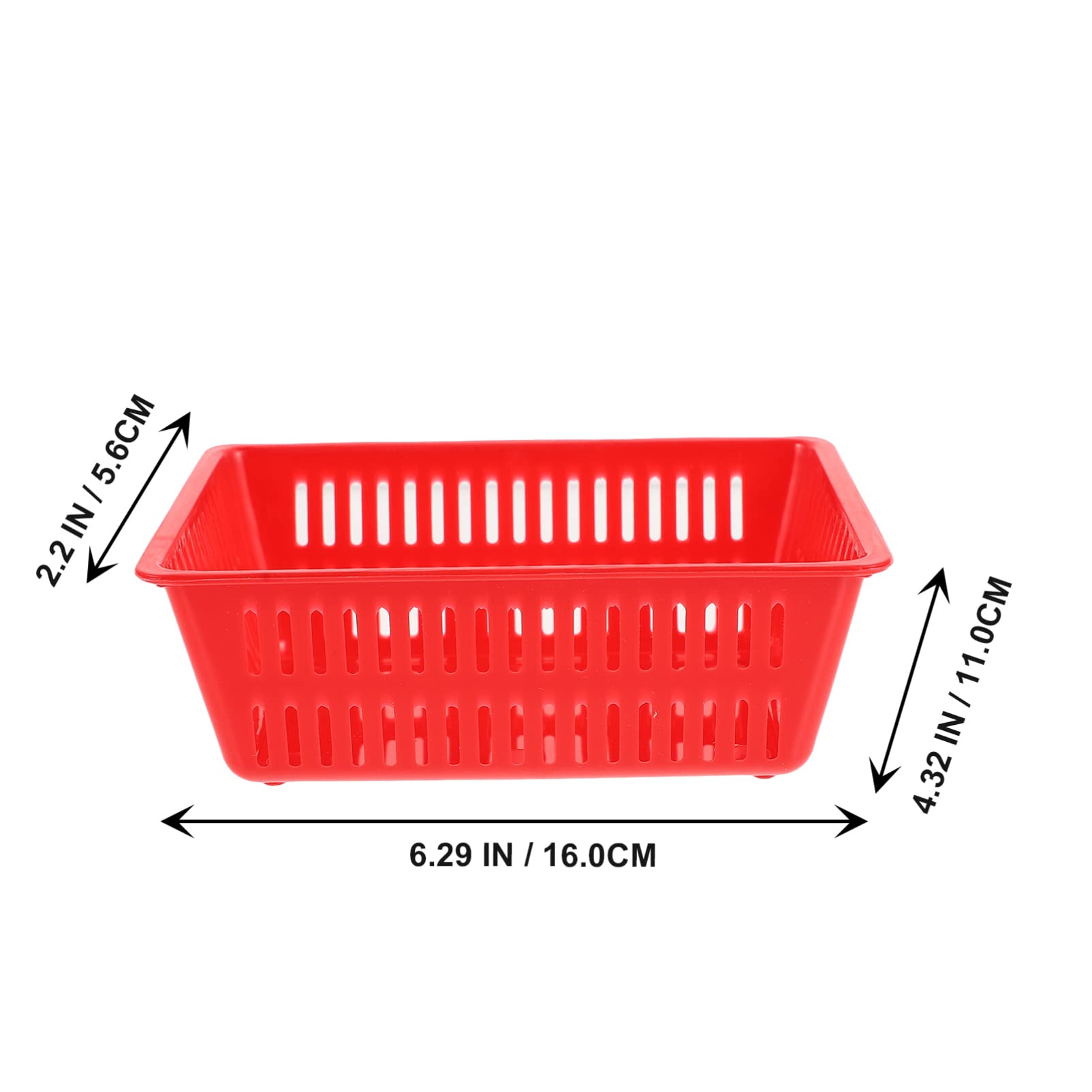 Toyvian coin storage basket red used as a small-item organizer.