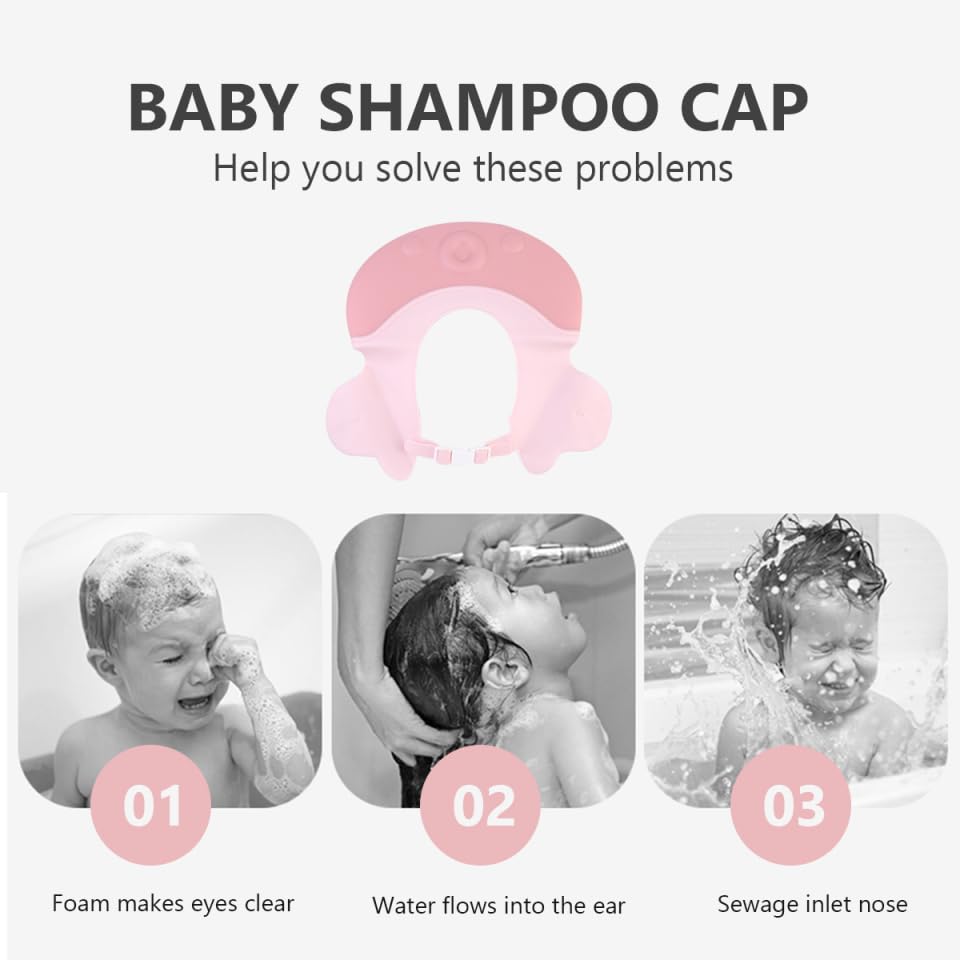 Toyvian bath time visor offers versatile uses for hair wash and sun shade.