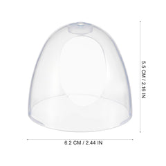 Toyvian clear bottle cap keeps nipples clean, supporting hygienic bottle prep.