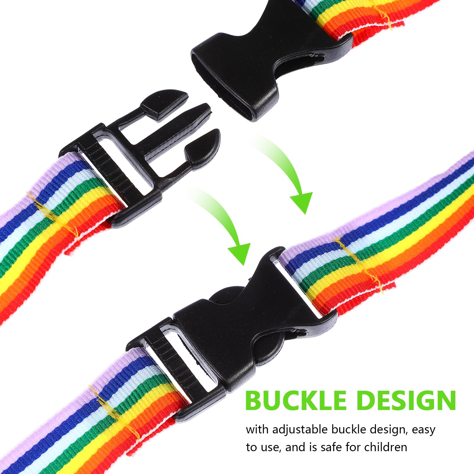 Toyvian walking rope made of durable fabric for long‑lasting daily wear in care settings.