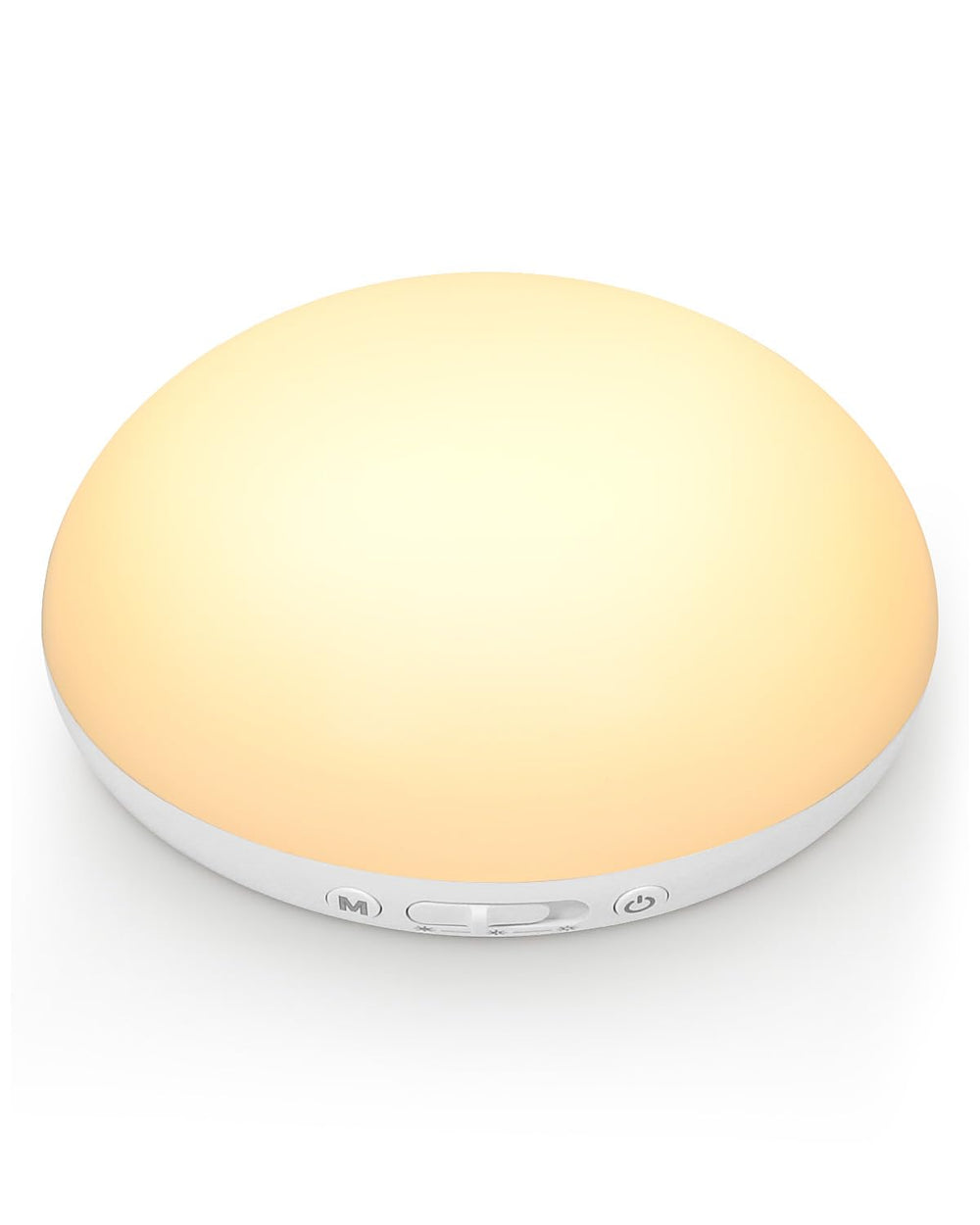 TOZING baby night light with intuitive controls glows softly for midnight nursing moments