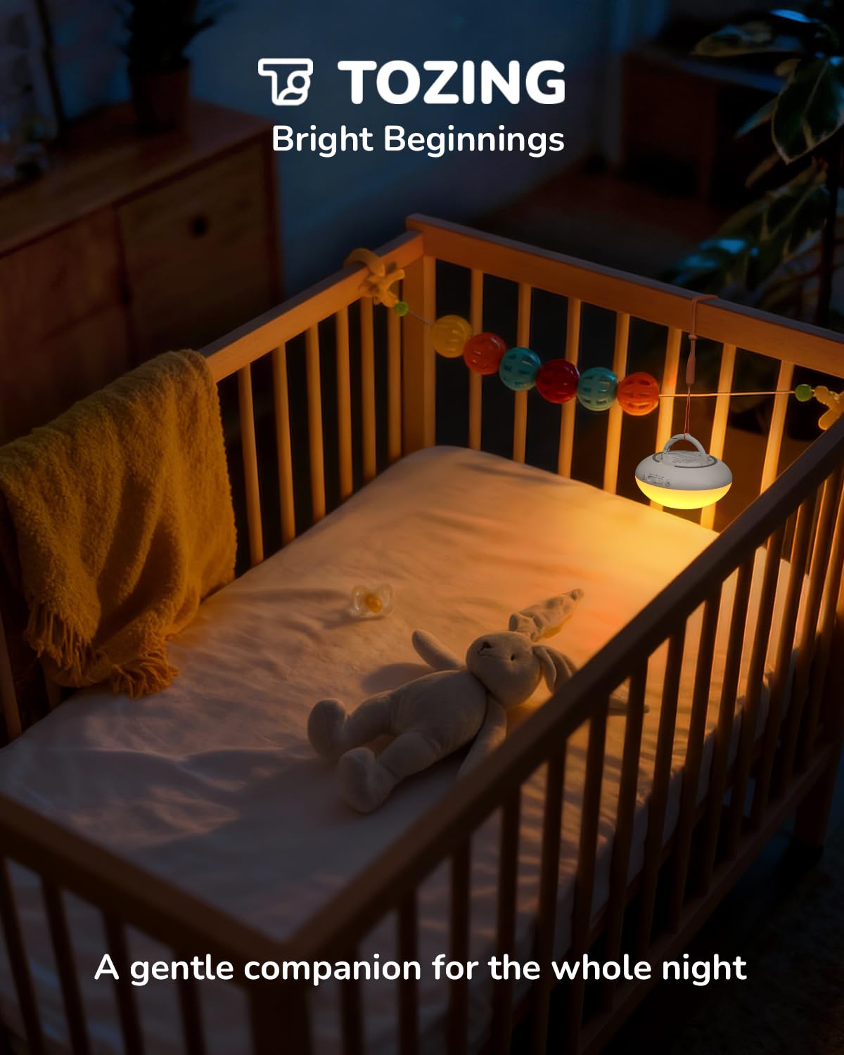 TOZING baby night light is a thoughtful gift for new moms and growing families