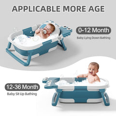TPN baby bath cushion with spring support for gentle spine protection.