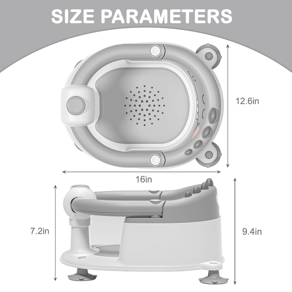 TPN Baby Bath Seat color variations; choose gray or other colors.