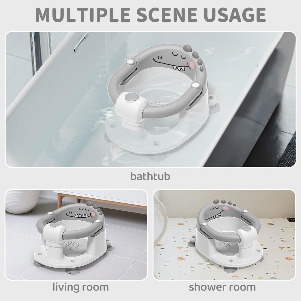 TPN Bath Seat travel-friendly; easy to carry and use anywhere.