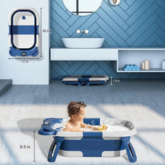 TPN bath tub drain plug enables quick, mess-free water removal.