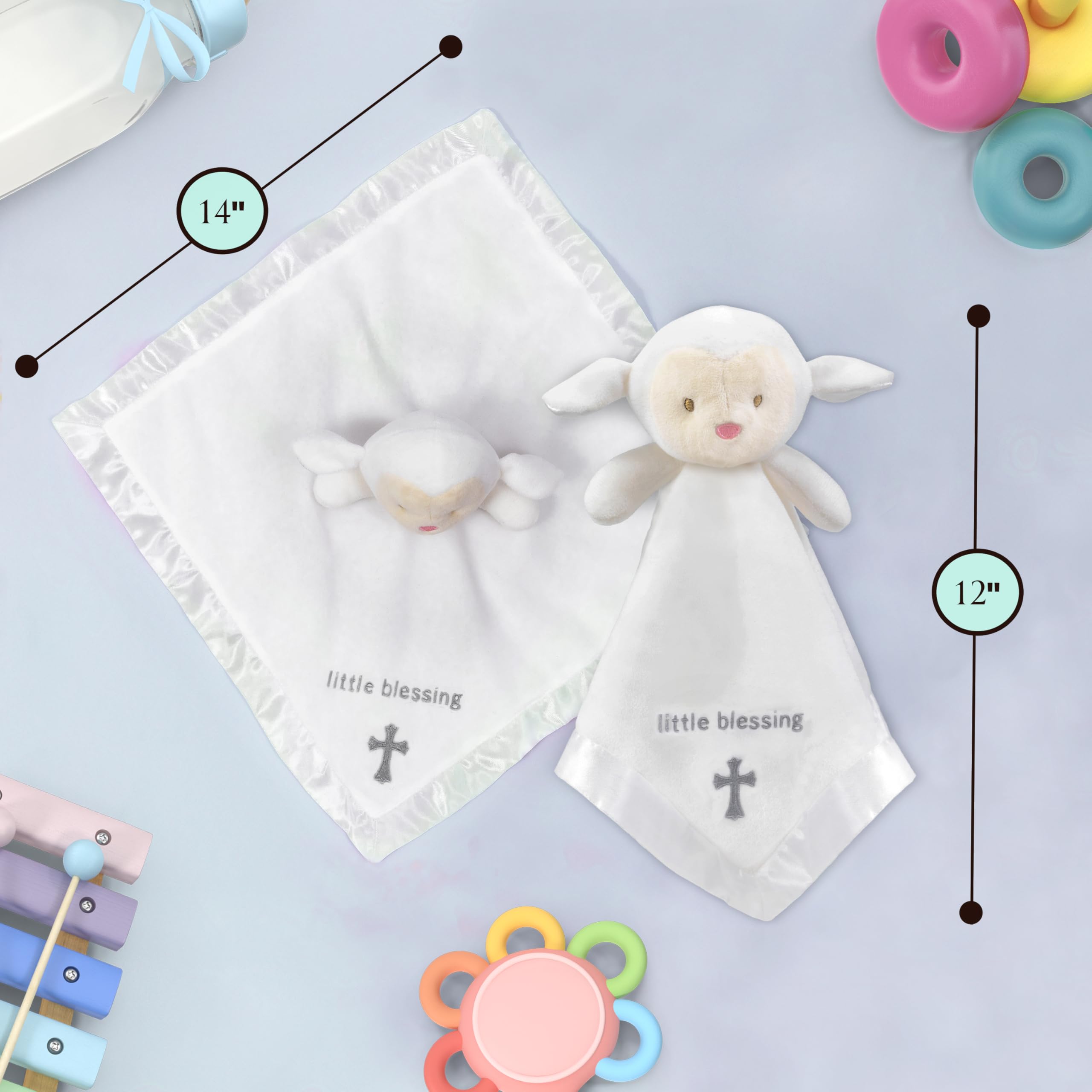 TRANQUIL KIDDO machine-washable lovey stays soft after washing.