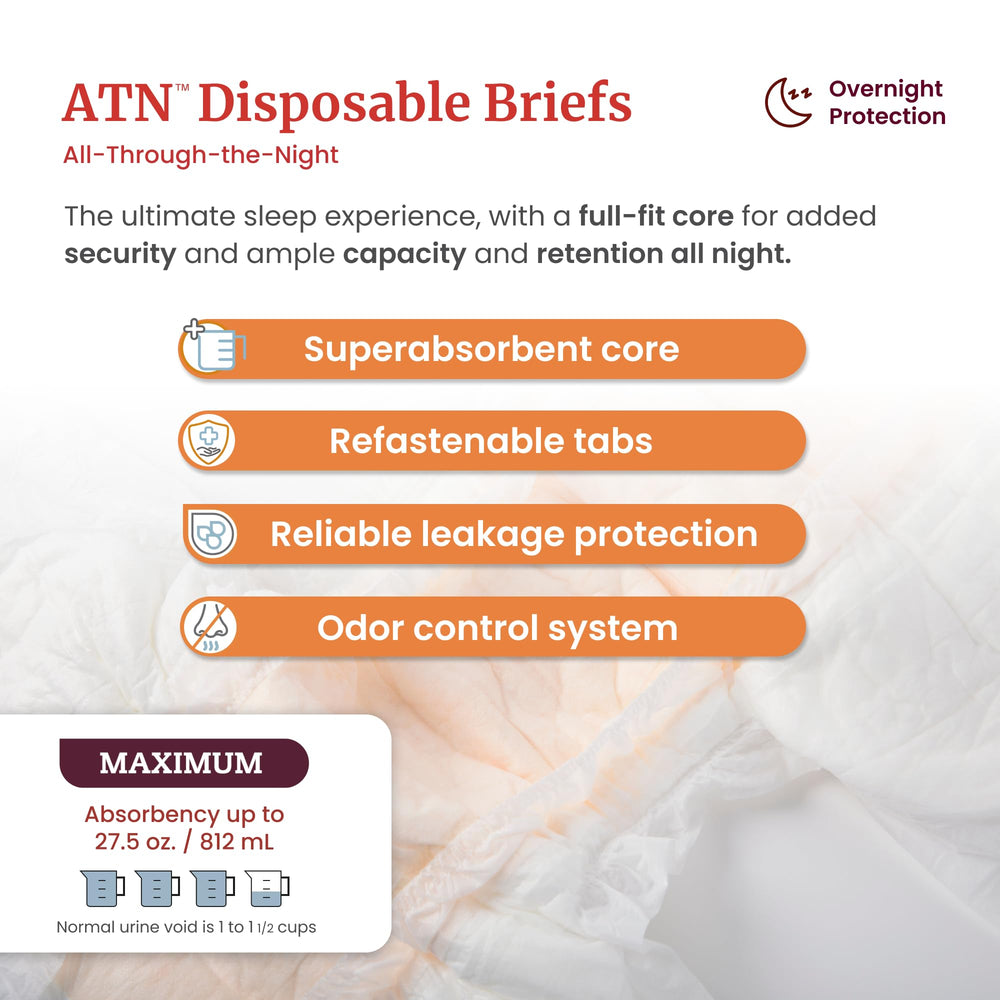 Tranquility ATN Briefs overnight protection ahead of bedtime