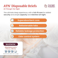 Tranquility ATN Briefs overnight protection ahead of bedtime