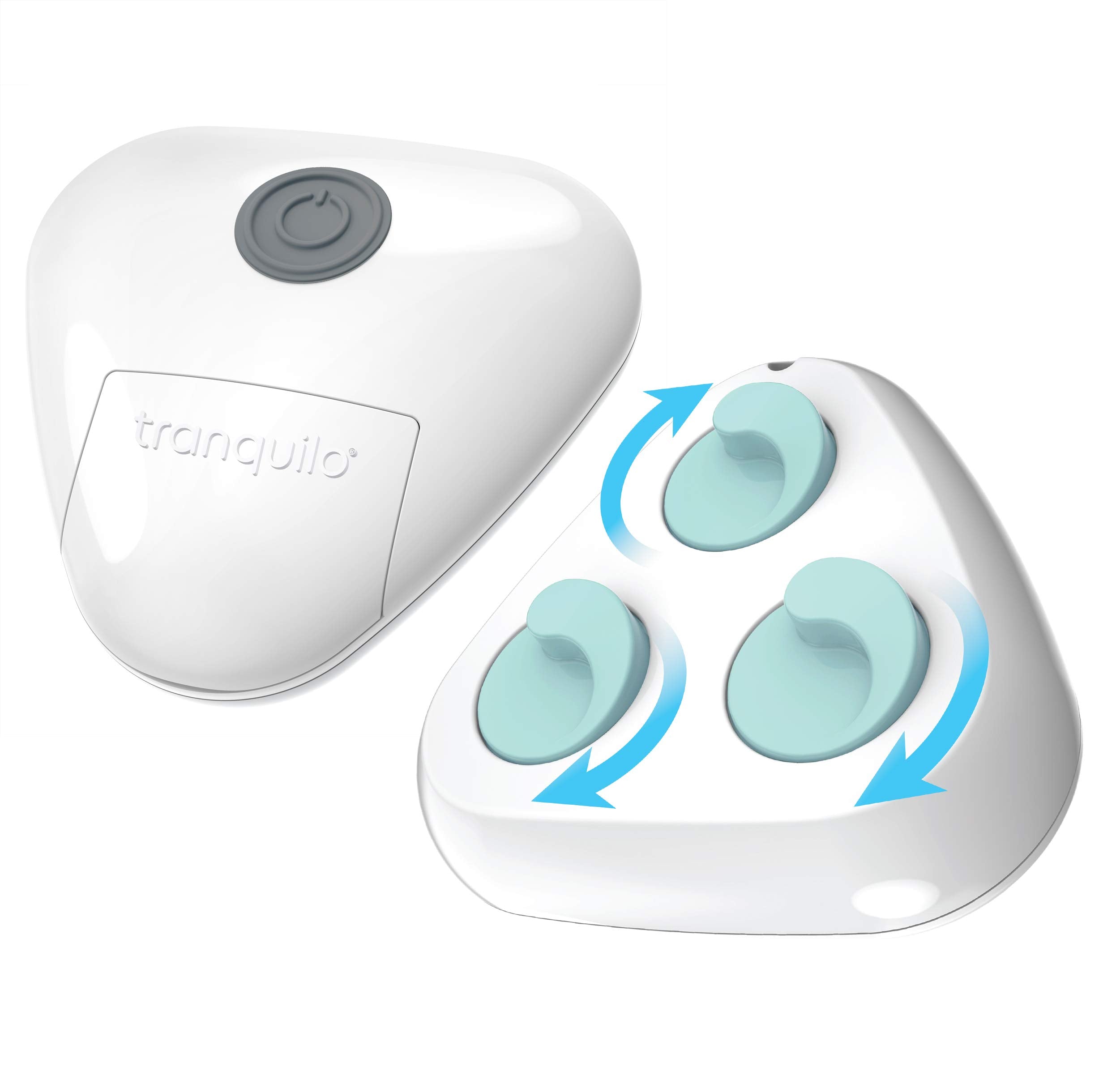 Tranquilo Baby Soothe front view shows compact design for calm, on-the-go use.