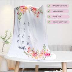 TRASUN 50x40 inch blanket fits cribs, strollers, and car seats for on-the-go shoots.