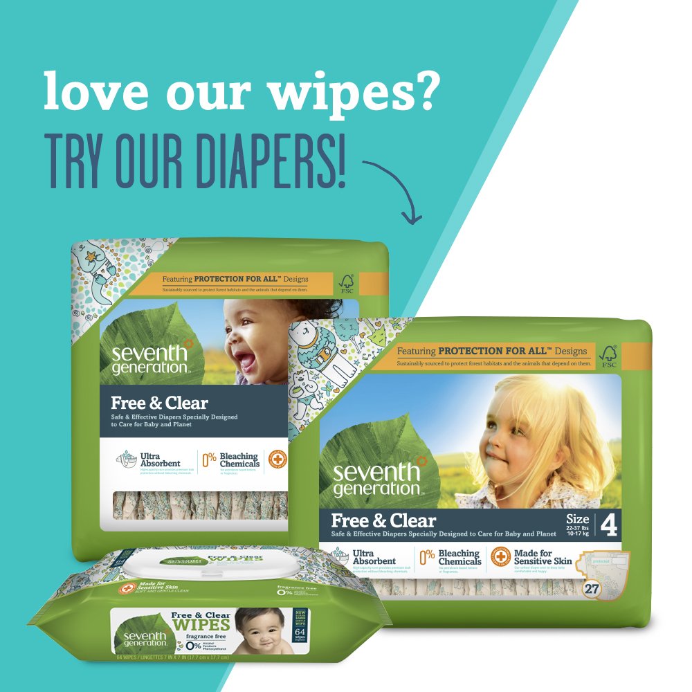 Travel-ready wipes with flip-top lid for mess-free outings.