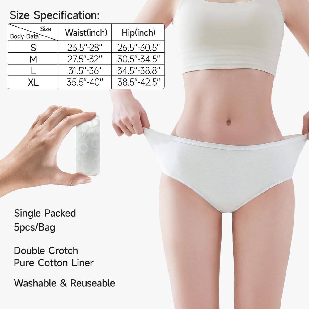 Travelcare XL disposable underwear sized for hip 43-47 for a comfortable fit.
