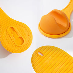 TreaHome orange easy-clean PP+TPP materials for daily use.