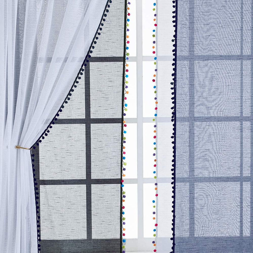 Treatmentex pair fullness look creates a balanced, gathered window silhouette.