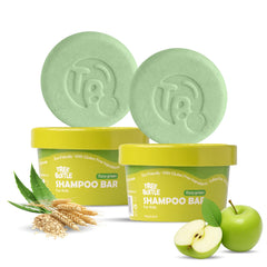 Tree Bottle kids shampoo bar packaging highlights natural ingredients and USA-made quality