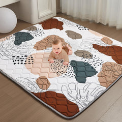 TreeBud Baby Play Mat with folding design for easy storage.