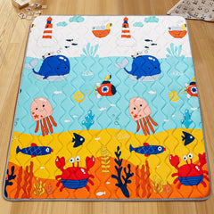 TreeBud Baby Play Mat Ocean World pattern with engaging visuals for imagination.