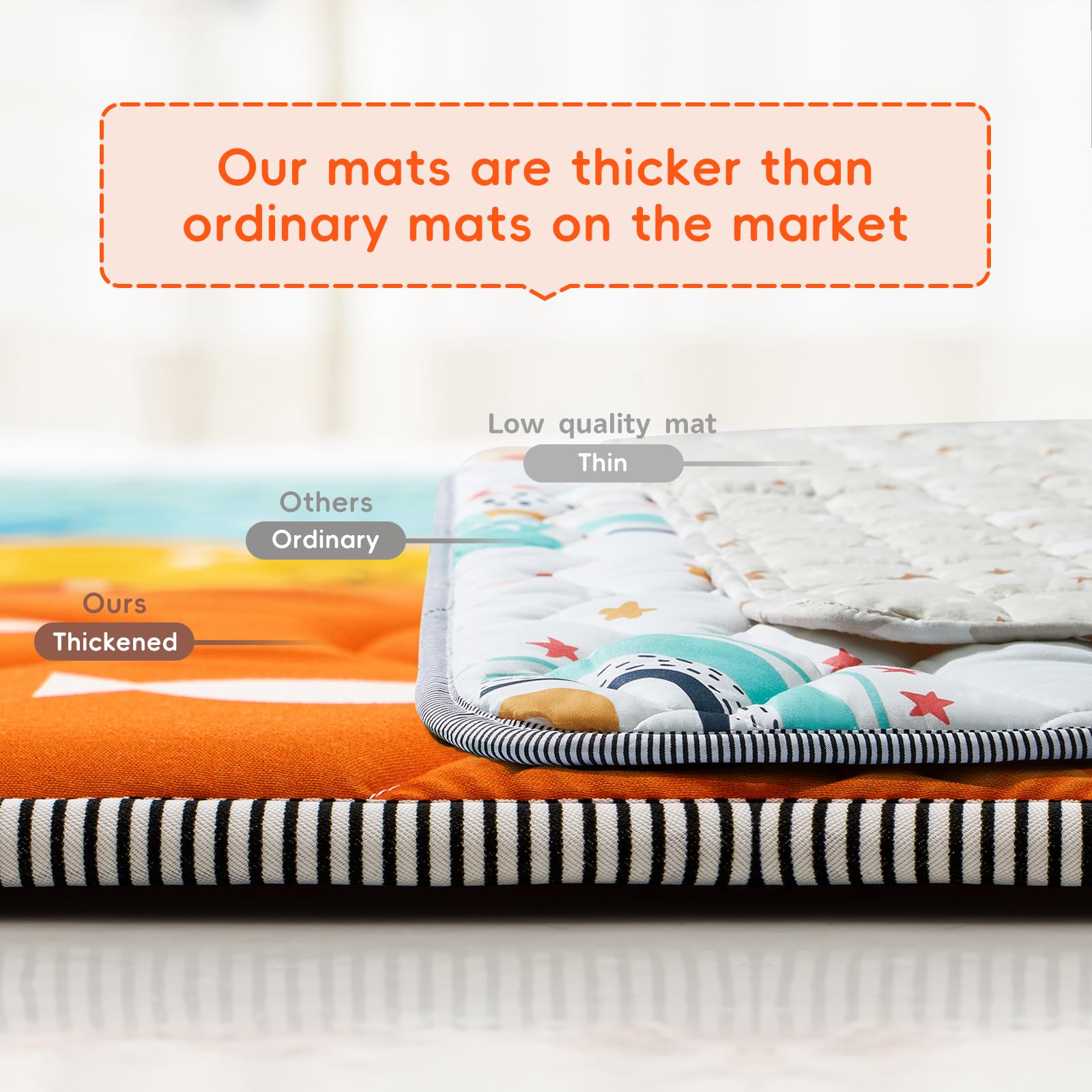 TreeBud Baby Play Mat ideal for tummy time and early crawling sessions.