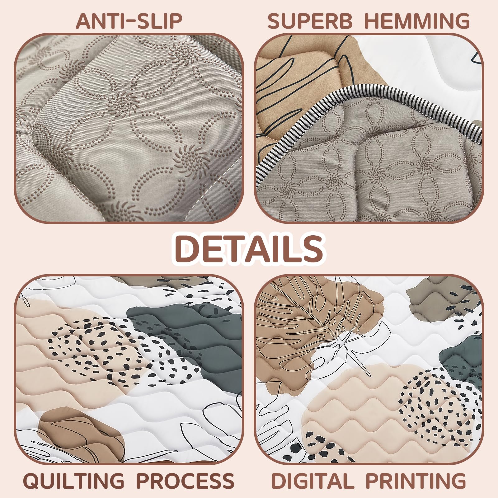 TreeBud Waterproof top layer cleans easily after spills.