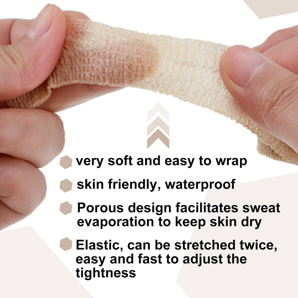 TrelaCo air permeable fixer tape demonstrates breathable skin protection