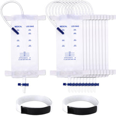 TrelaCo catheter leg bag 500ml offers a secure fit for daily mobility.