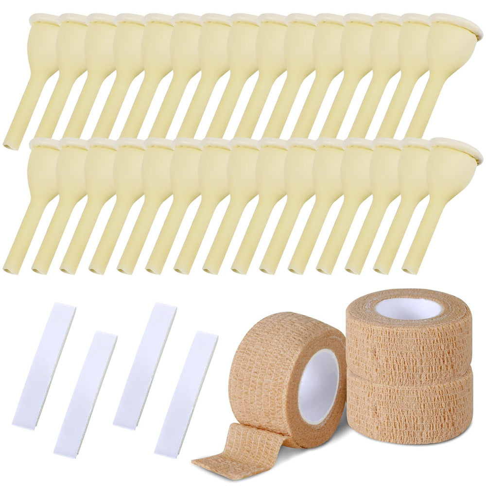 TrelaCo external catheter set with 30 pieces, 35mm, for daily wear.