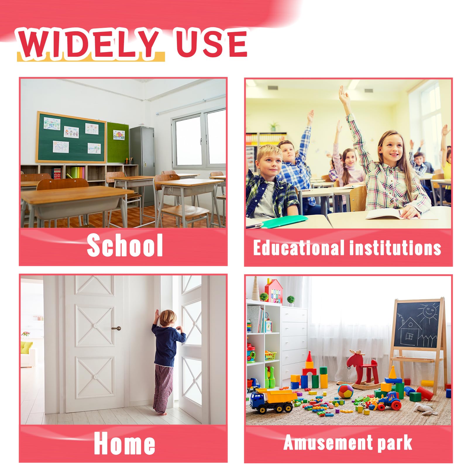 TrelaCo translucent material blends with decor while keeping kids safe.