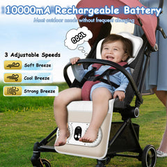 TRELC 10000mAh rechargeable battery powering wireless operation