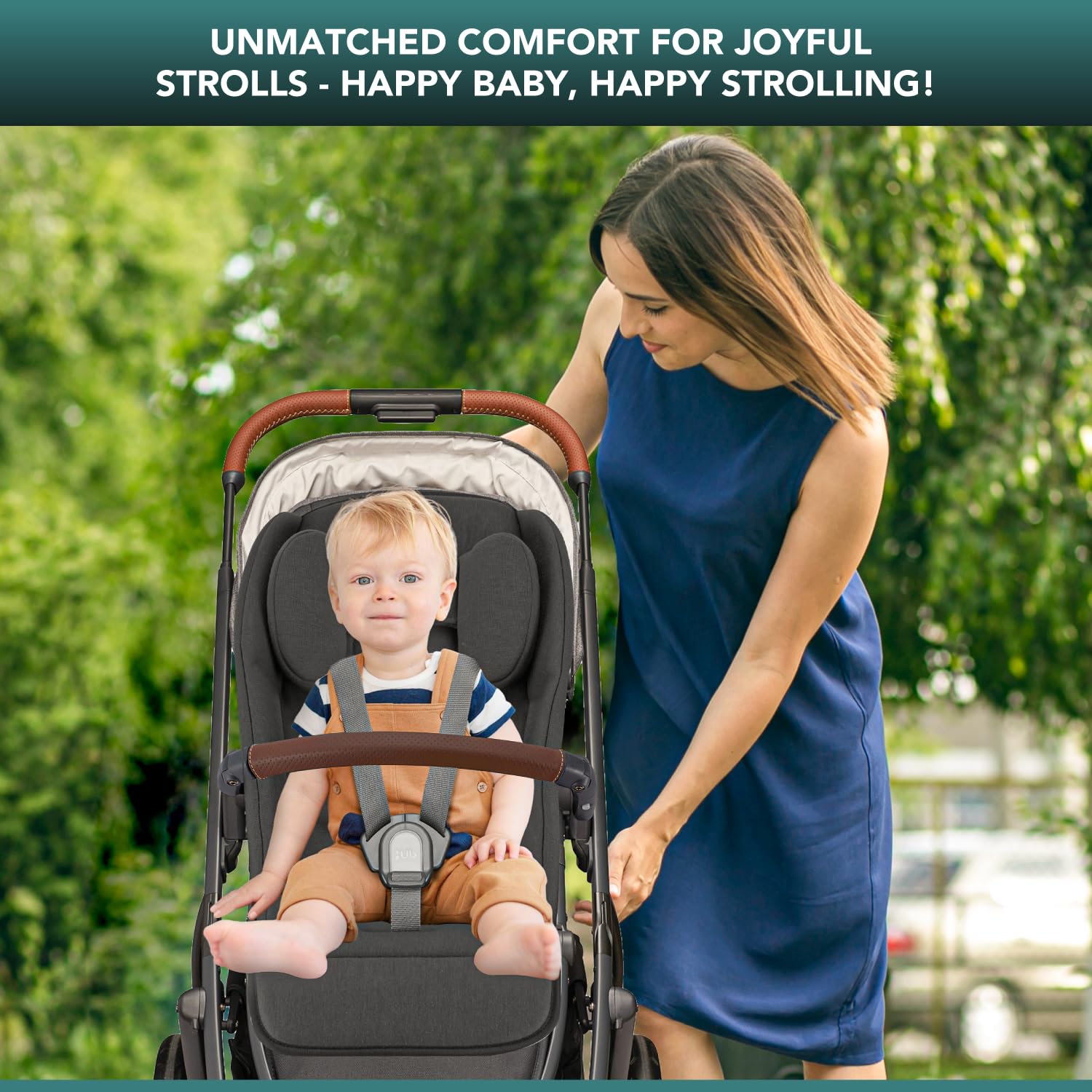 Easy detach and hand wash keeps your uppababy stroller clean