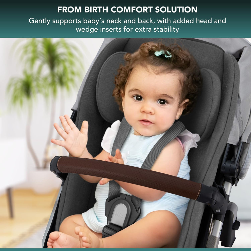 Harness slits allow secure attachment without sacrificing comfort