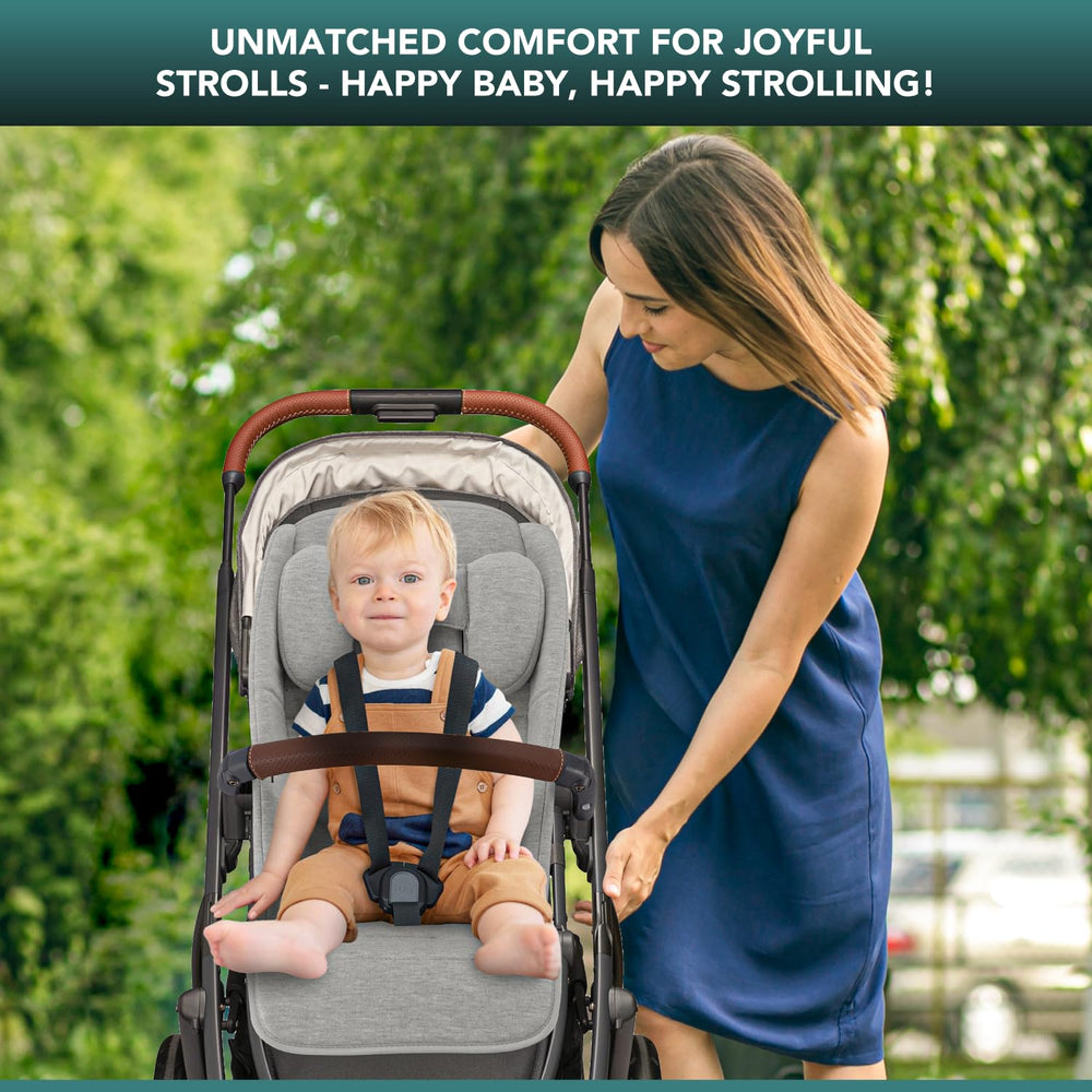 TRENDHUB compact liner upgrade enhances stroller comfort on daily adventures.