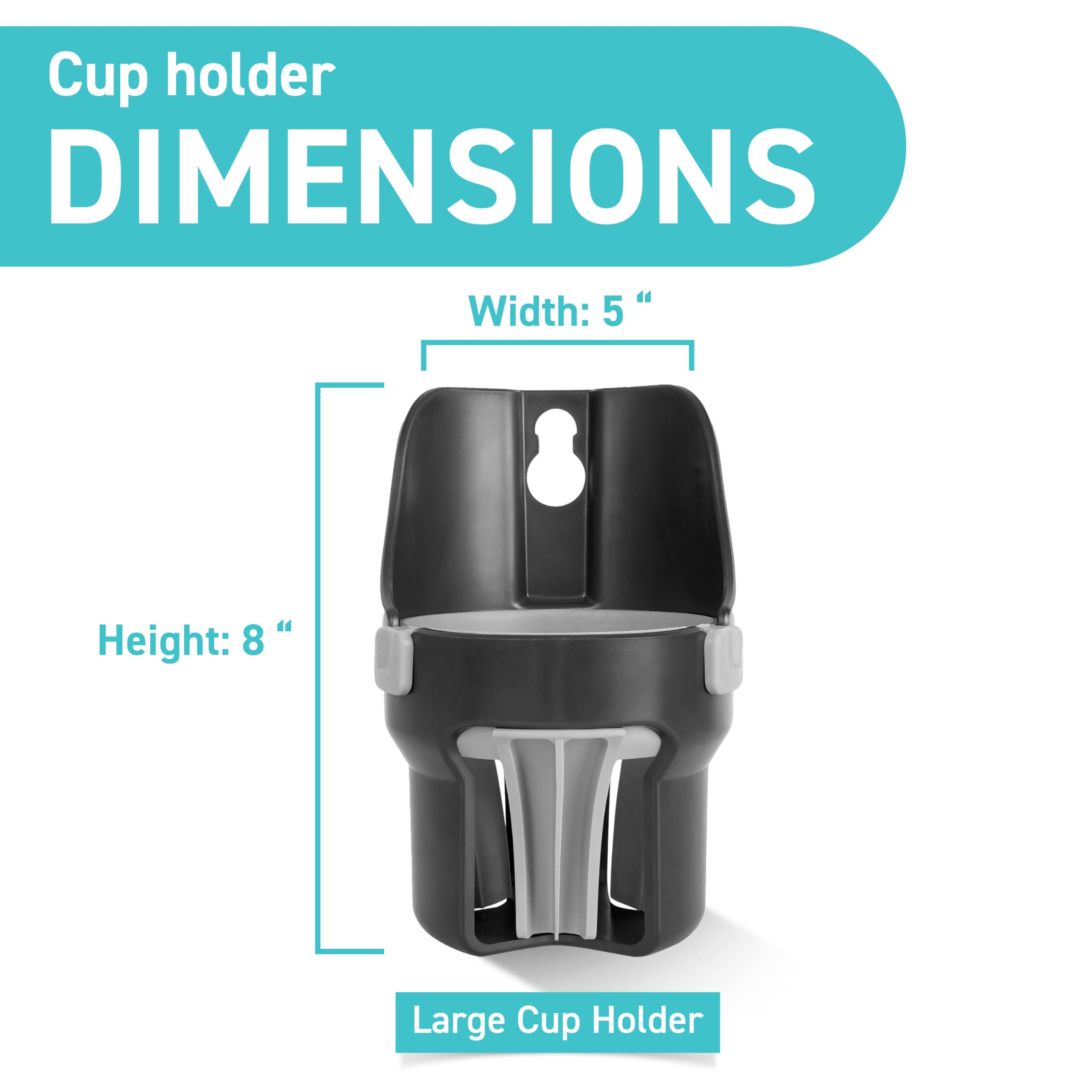 Tributary Brands quick-install clip over wagon side without tools.