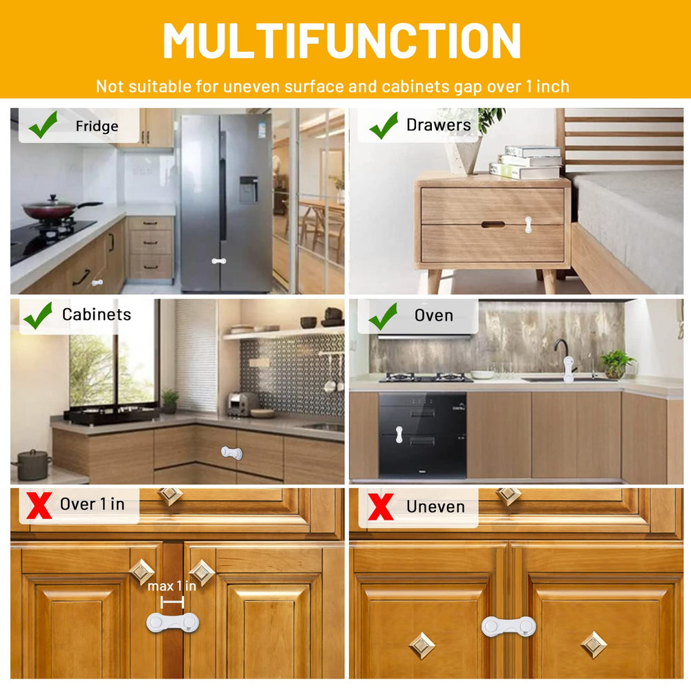TRILINK durable ABS material resists tampering and remains reliable in a busy kitchen.