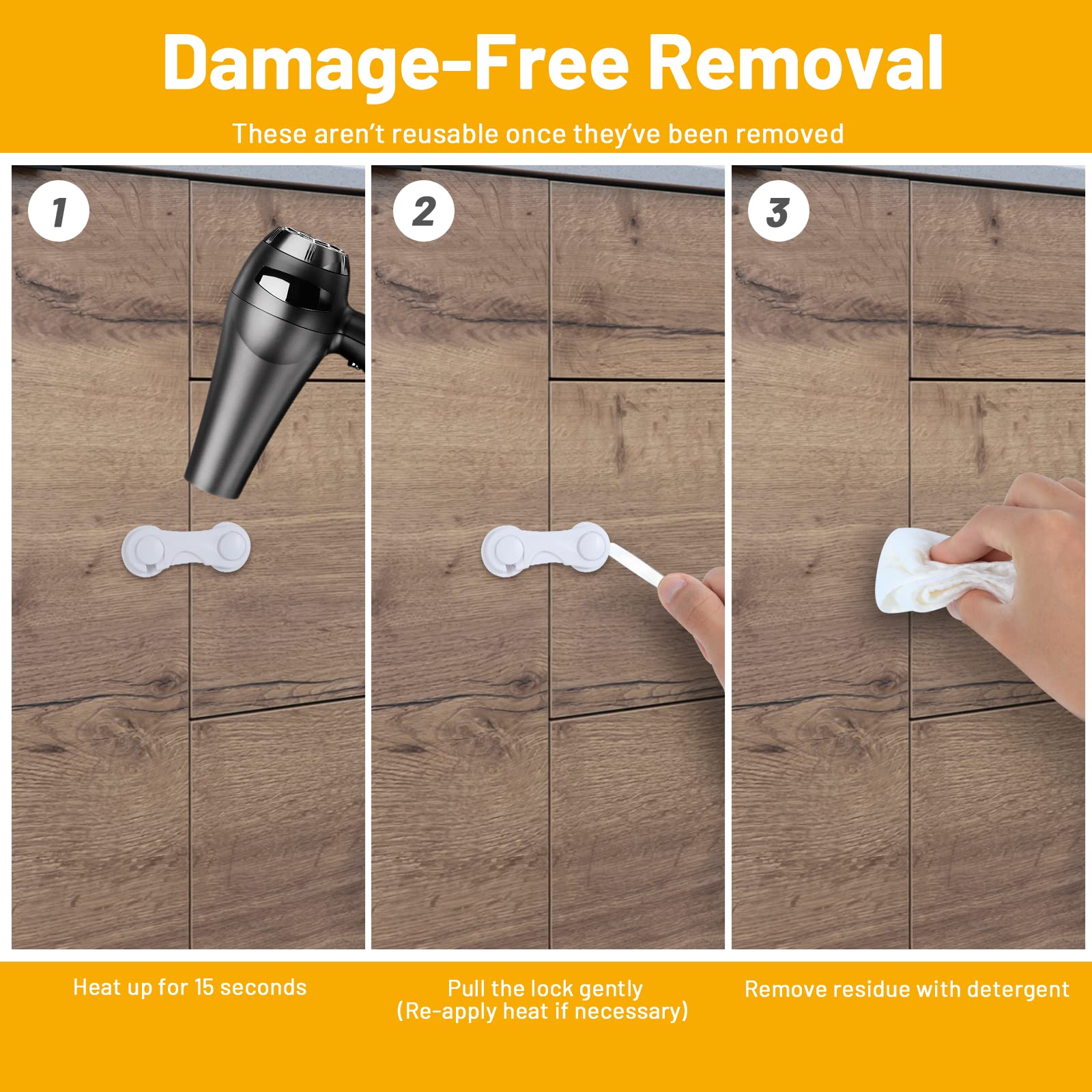 TRILINK easy-clean construction makes maintenance quick after messy mealtimes and playdates.