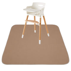 Triluby baby splat mat under high chair keeps floors clean during meals