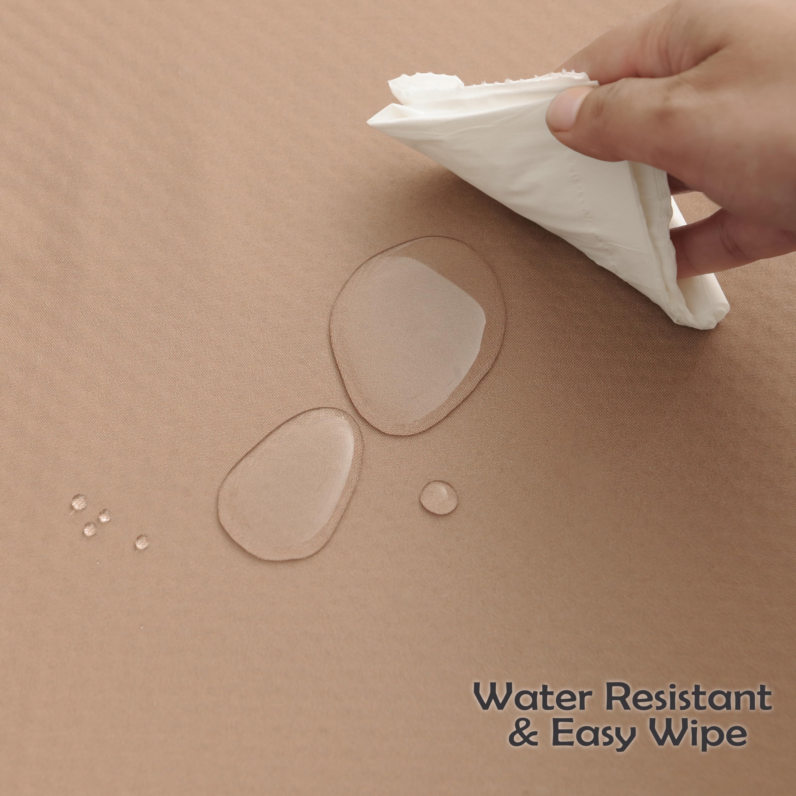 Triluby splat mat with non-slip back prevents shifting on floors