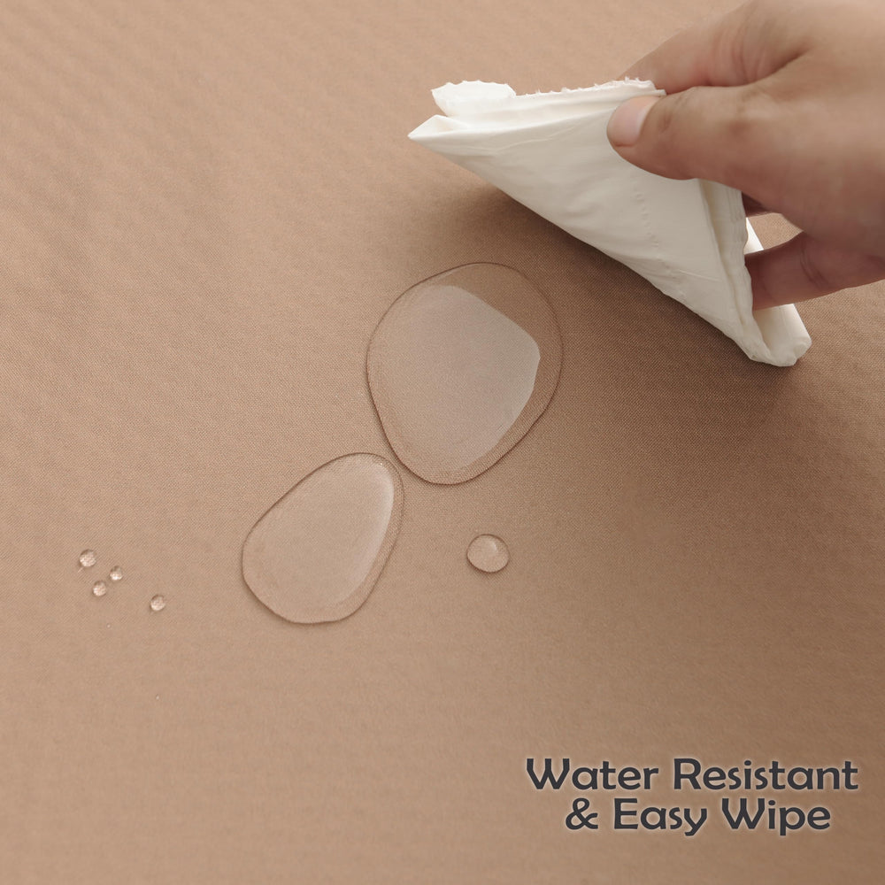 Triluby splat mat with non-slip back prevents shifting on floors