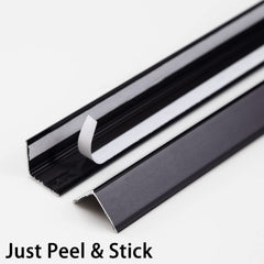 Trimold corner guard with adhesive back enables quick installation and durable wall protection.