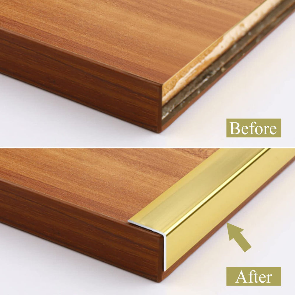 Kitchen-ready Trimold corner guard suitable for high-traffic areas and frequent bumps.