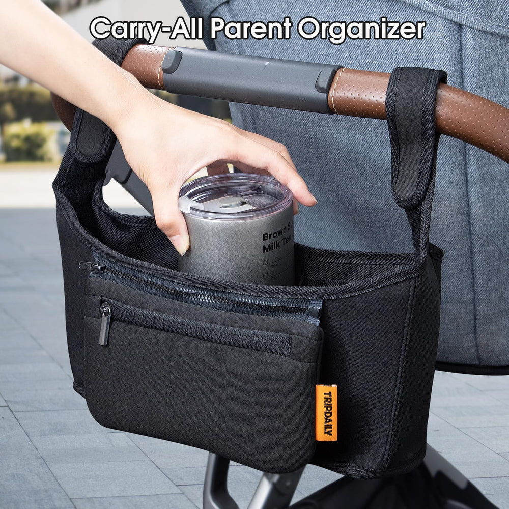 TRIPDAILY insulated cup holder keeps drinks at the right temperature