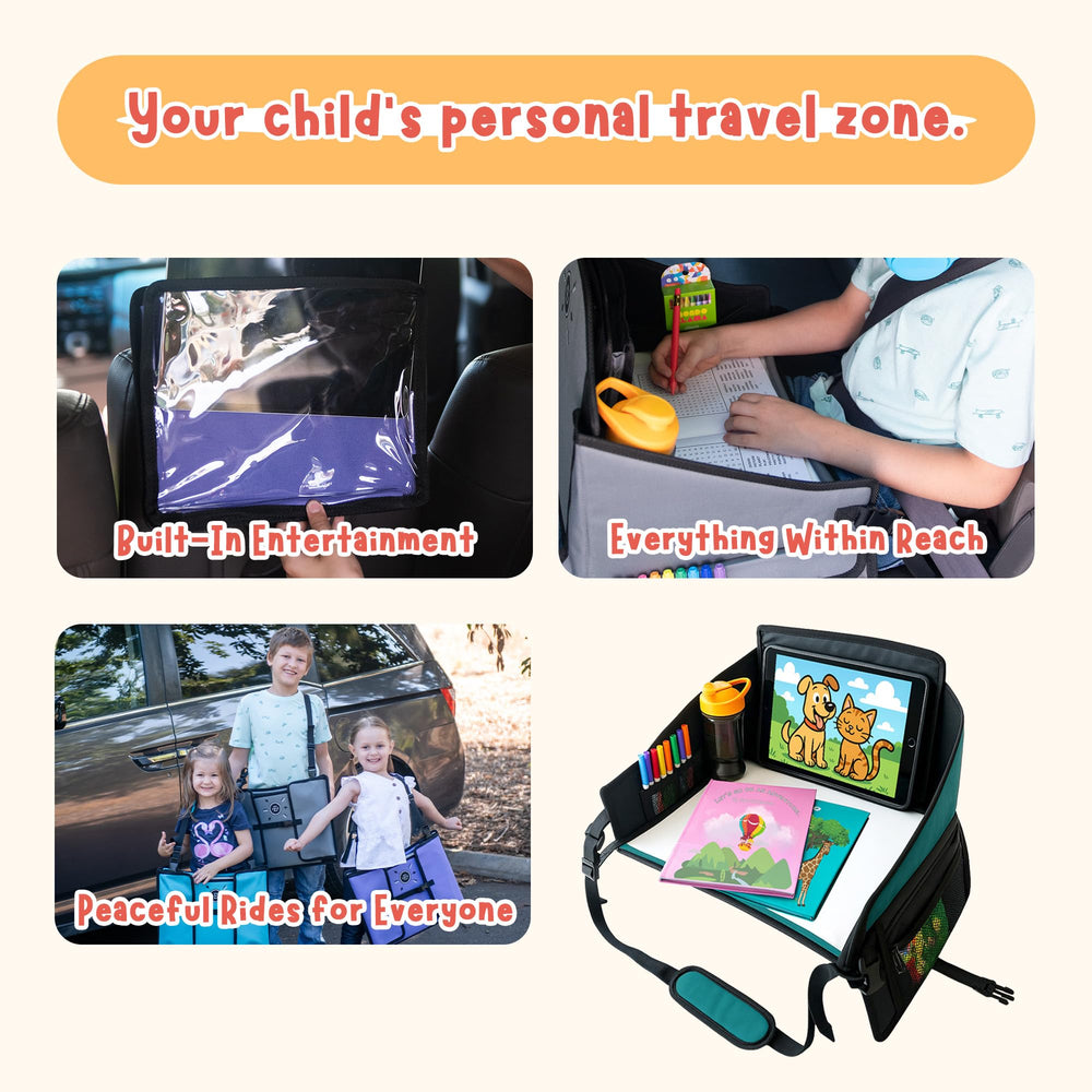 Triple EEE Adventures Easy-clean surface resists crumbs and spills