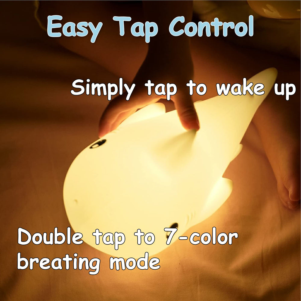 TriPro 1200mAh battery nursery light for overnight portable use.